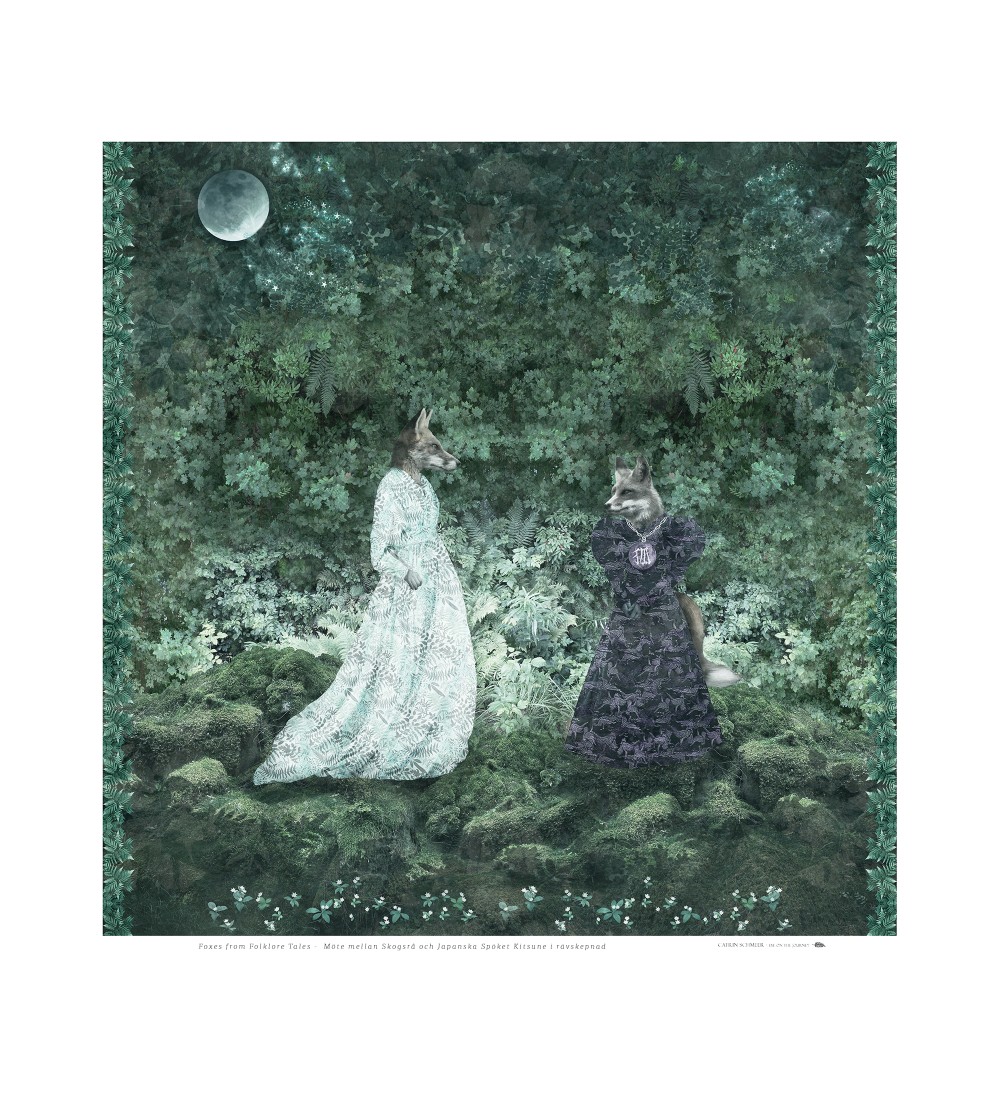 Foxes from Folklore tales 